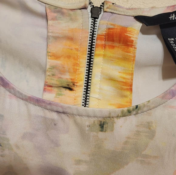 Floral peplum blouse - Picture 3 of 8